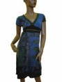 vestido azul tamanho L